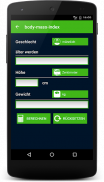 Gesundheitsrechner screenshot 0