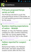 Cricket News screenshot 4