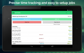 Work Hours Tracking & Billing screenshot 0