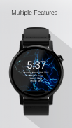 Electric Energy Watch Face - Wear OS Smartwatch screenshot 1