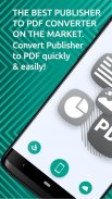 Publisher to PDF - Convert Publisher to PDF screenshot 1