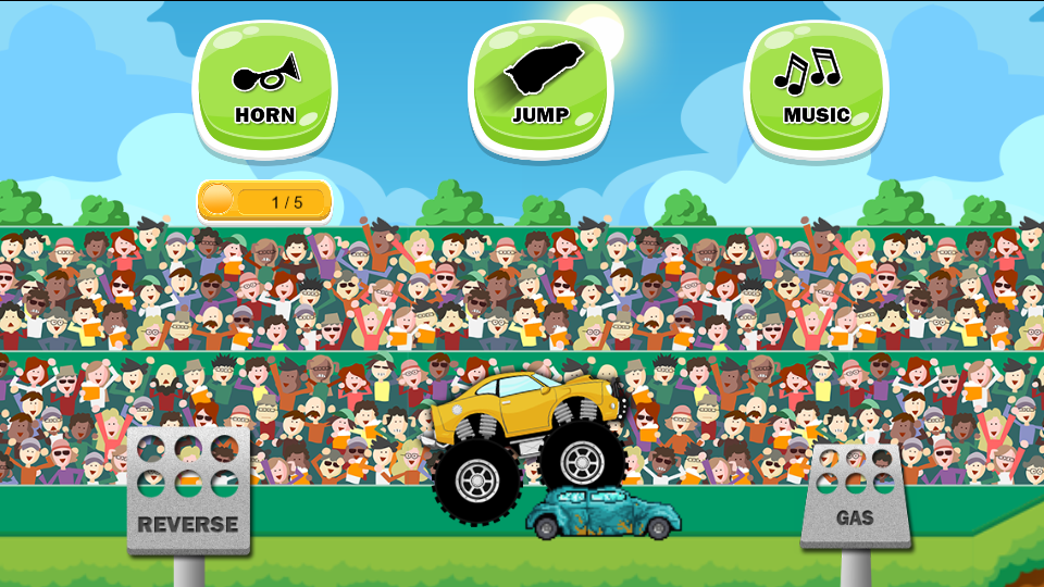 Kids Monster Truck Racing Game Game for Android - Download