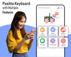 Pashto Keyboard - English to Pushto Typing Input screenshot 2