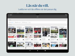 Göteborgs-Posten e-tidning screenshot 9