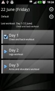 Gym Book: training notebook* screenshot 0