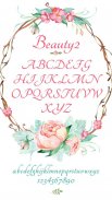 Beauty 2 Font for FlipFont , Cool Fonts Text Free screenshot 2