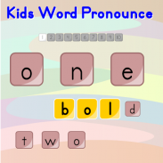 Kids Word Pronounce screenshot 4