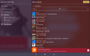 phonostar Radio-App,  Recorder und Podcasts screenshot 11