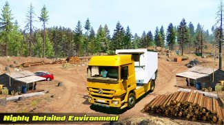 City Heavy Cargo Truck Jobs: Driving & Simulation screenshot 4