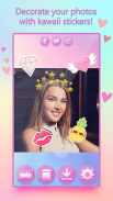 Heart Crown Camera - Kawaii Photo Stickers screenshot 5