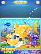 Ocean Jigsaw Puzzle - Under Water Games for Kids screenshot 1