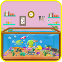 Fish Aquarium World Pet Care Icon