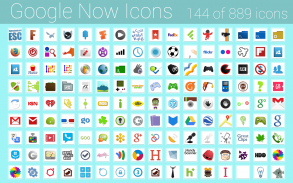 Google Now Icons- NOVA GO ADW screenshot 0