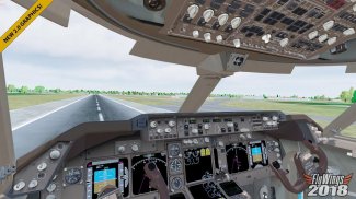 Flight Simulator 2018 FlyWings Free screenshot 1