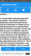 Constitution du RDC screenshot 0