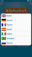 L'alfabeto: impara e gioca in 7 lingue screenshot 2