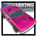 City Pink Car Parking Icon