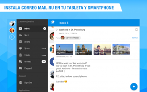Email App España de Mail.ru screenshot 6
