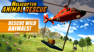 Helicopter Wild Animal Rescue screenshot 1