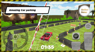 3D Roadster Car Parking screenshot 1