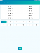 Multiplication Table - Play and Learn! screenshot 0