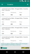 J.K. Fenner Industrial V Belts E Catalogue screenshot 1