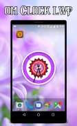 OM Clock live wallpaper screenshot 0