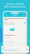Tandem Language Exchange: Speak & learn languages screenshot 11