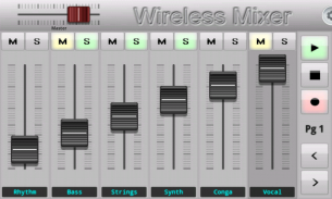 Wireless Mixer screenshot 1
