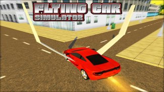 Fliegen Jet Car Simulator 3D screenshot 11