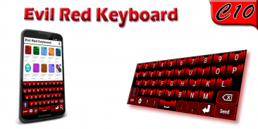 Evil Red Keyboard screenshot 0