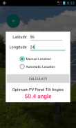 Optimum Tilt Angle For Solar PV Panel screenshot 1