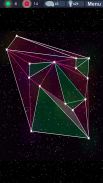 Triangles puzzle game Dotliner screenshot 1