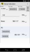 Radioactive Decay Calculator screenshot 4