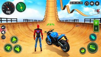 Superhero Bike Racing Games 3d screenshot 3