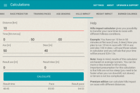 Calculateur de course screenshot 23