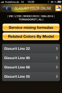 Glasurit Color-Online screenshot 1