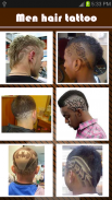 Men Hairstyle Tattoo screenshot 1