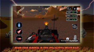 Death Race -Road to Apocalypse screenshot 2