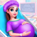 Pregnant Mom & Baby Care Game Icon