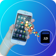 File Move Phone to SD card & Apps Share screenshot 1