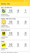 Bike Taxi India App - Price Comparison screenshot 2