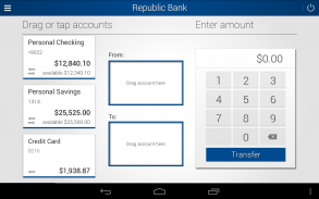 Republic Bank Mobile Banking screenshot 2