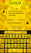 Gold Keyboard & Wallpaper screenshot 5