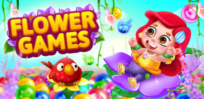 Bubble Shooter - Flower Games