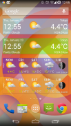 Prévisions météo widgets screenshot 2