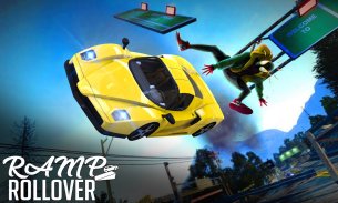 Ramp Rollover: Ramp Car Jumping Game screenshot 0