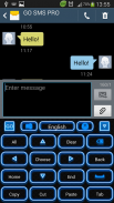 Blue Glow Keyboard screenshot 5