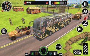 Army Bus Driver Military Coach screenshot 3