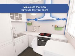 3D Cozinha Design para IKEA: Room Interior Planner screenshot 3